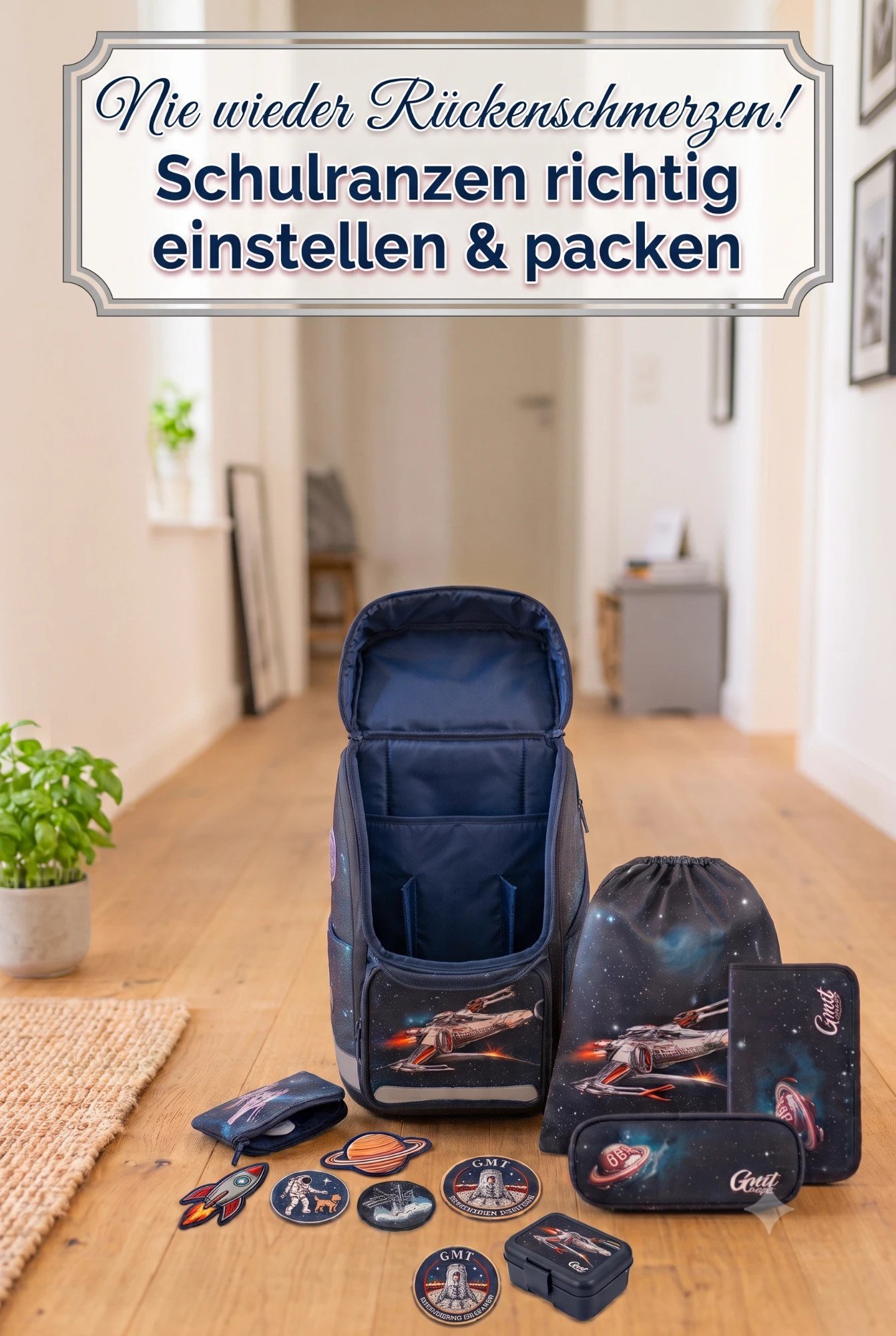 No More Back Pain! How to Fit and Pack a School Backpack Correctly